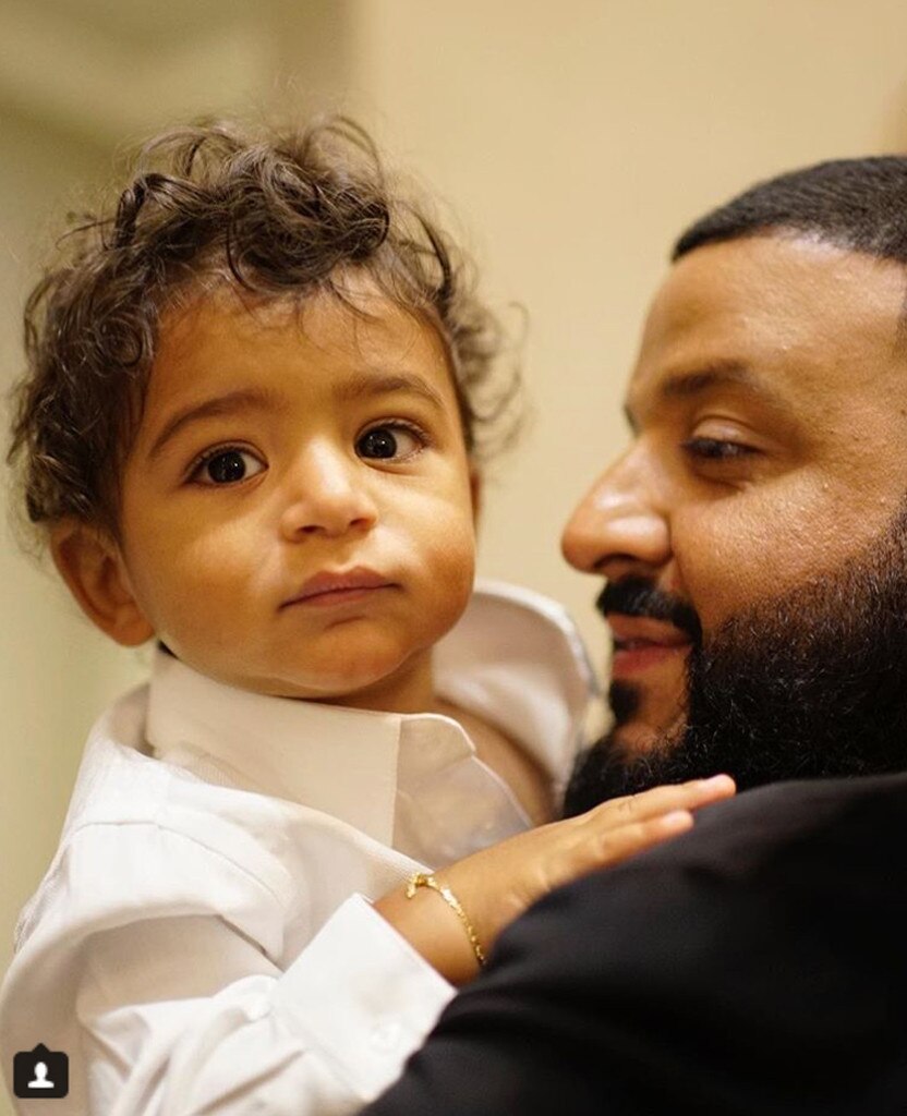 DJ Khaled Gushes Over Son Asahd at 2018 Grammys: ''I Love Being a ...