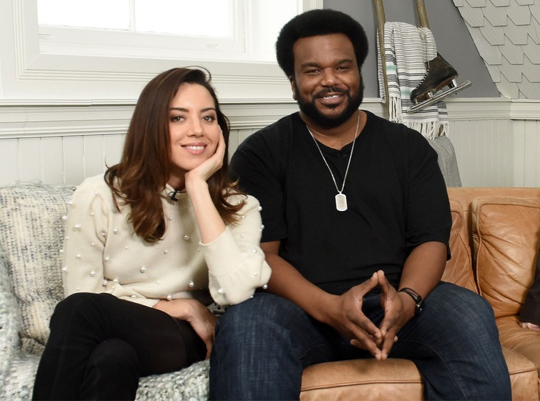 Aubrey Plaza, Craig Robinson, 2018 Sundance Film Festival