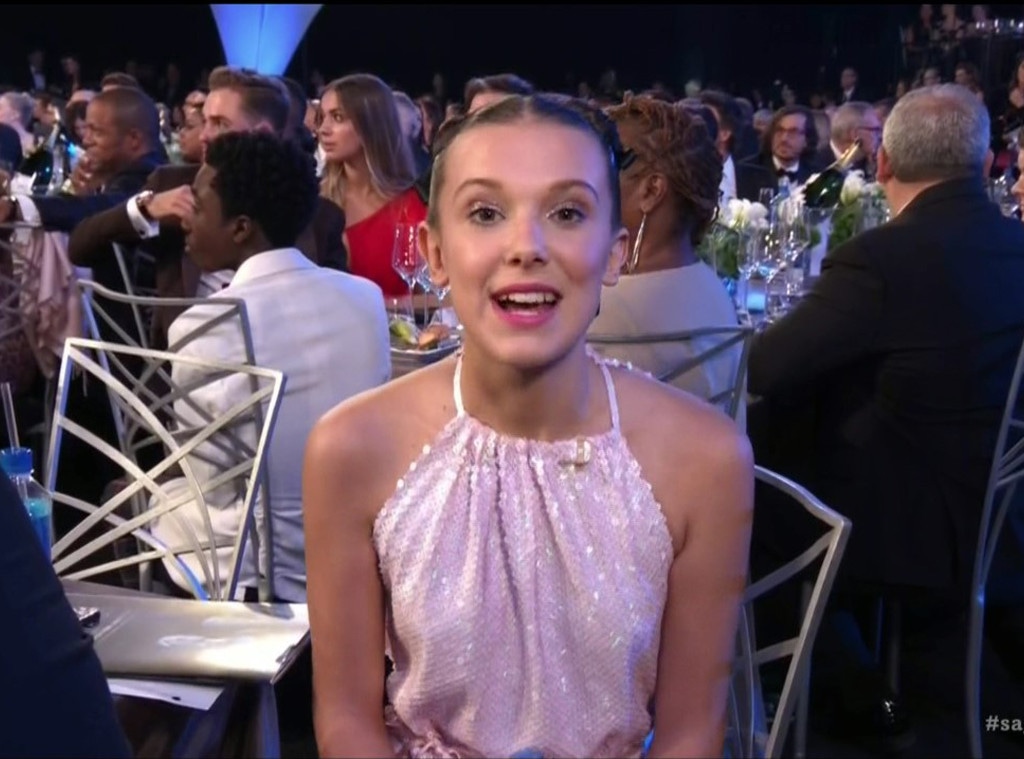 Millie Bobby Brown, SAG Awards, 2018