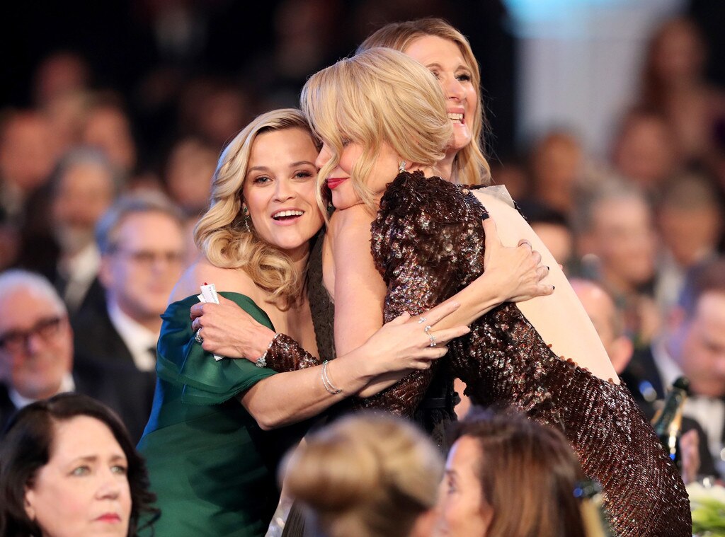 Nicole Kidman, Reese Witherspoon & Laura Dern from 2018 SAG Awards
