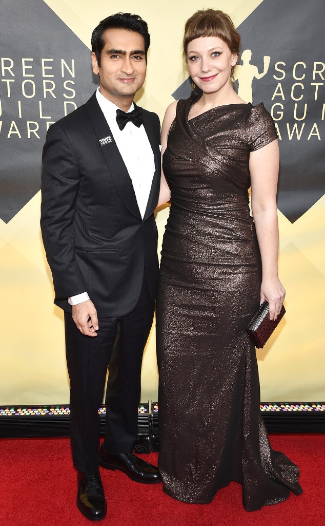 Kumail Nanjiani, Emily V. Gordon, SAG Awards, Couples