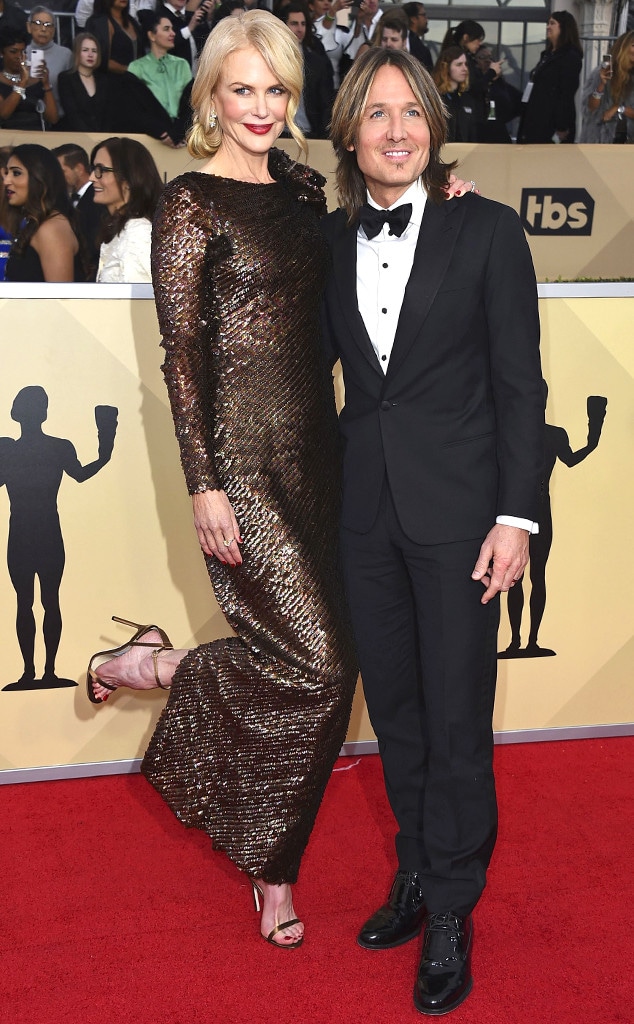 Nicole Kidman, Keith Urban, SAG Awards, Couples