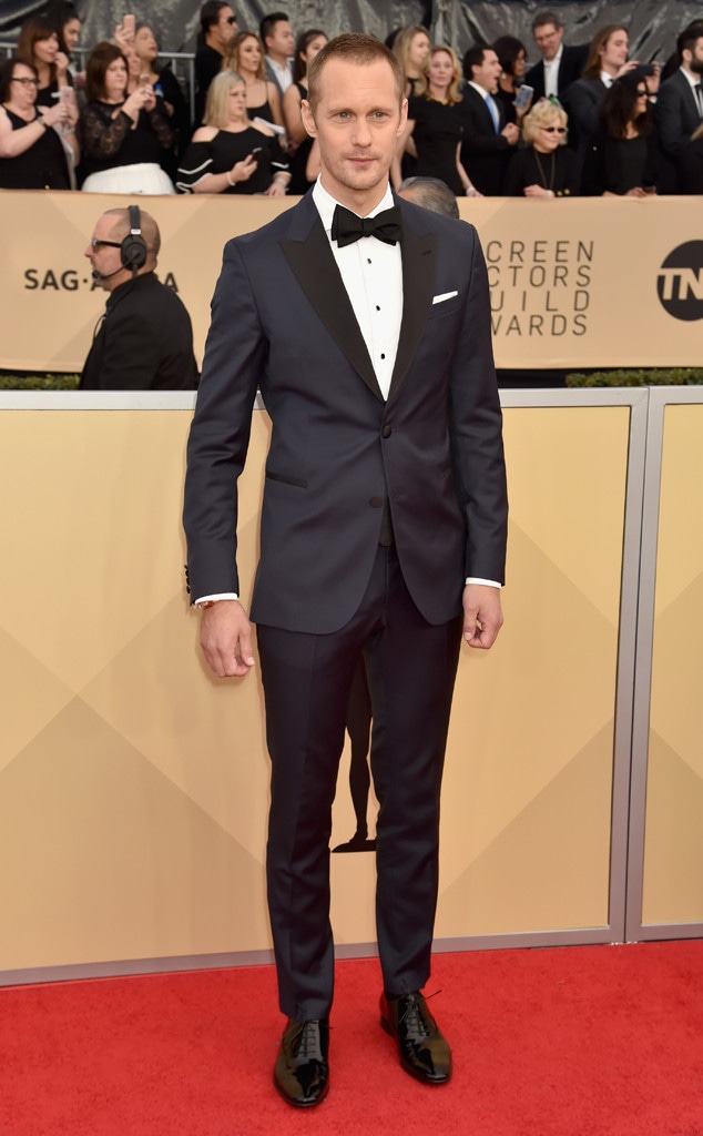 Alexander Skarsgard, 2018 SAG Awards, Red Carpet Fashions