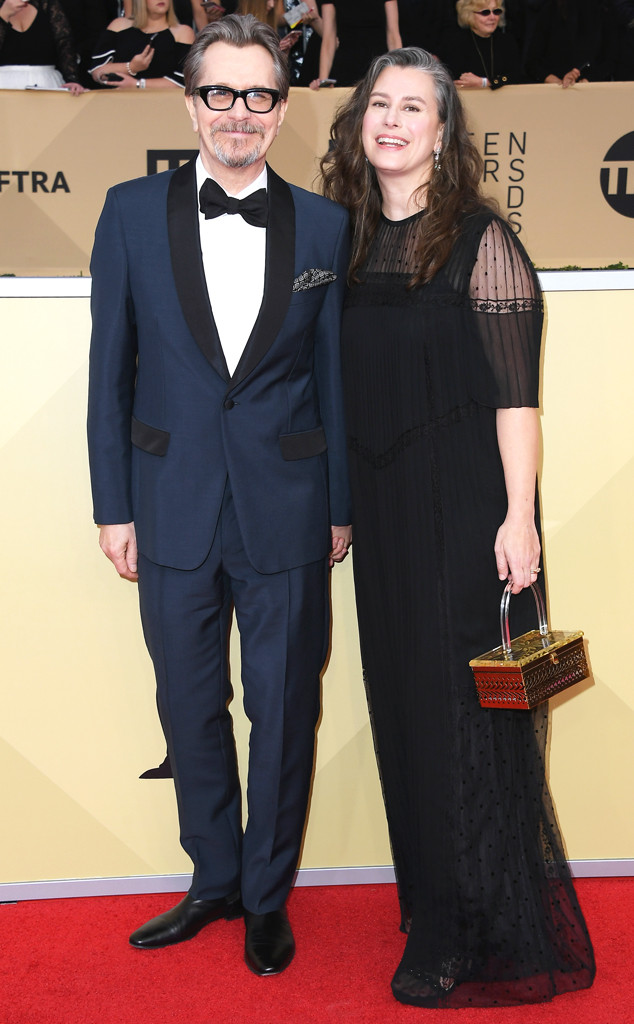 Gary Oldman & Gisele Schmidt from 2018 SAG Awards: Red Carpet Couples ...