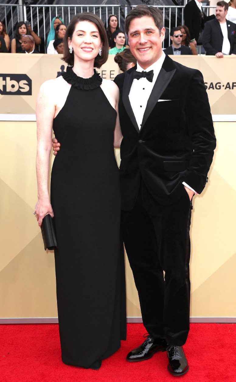 Rich Sommer, Virginia Donohoe, SAG Awards, Couples