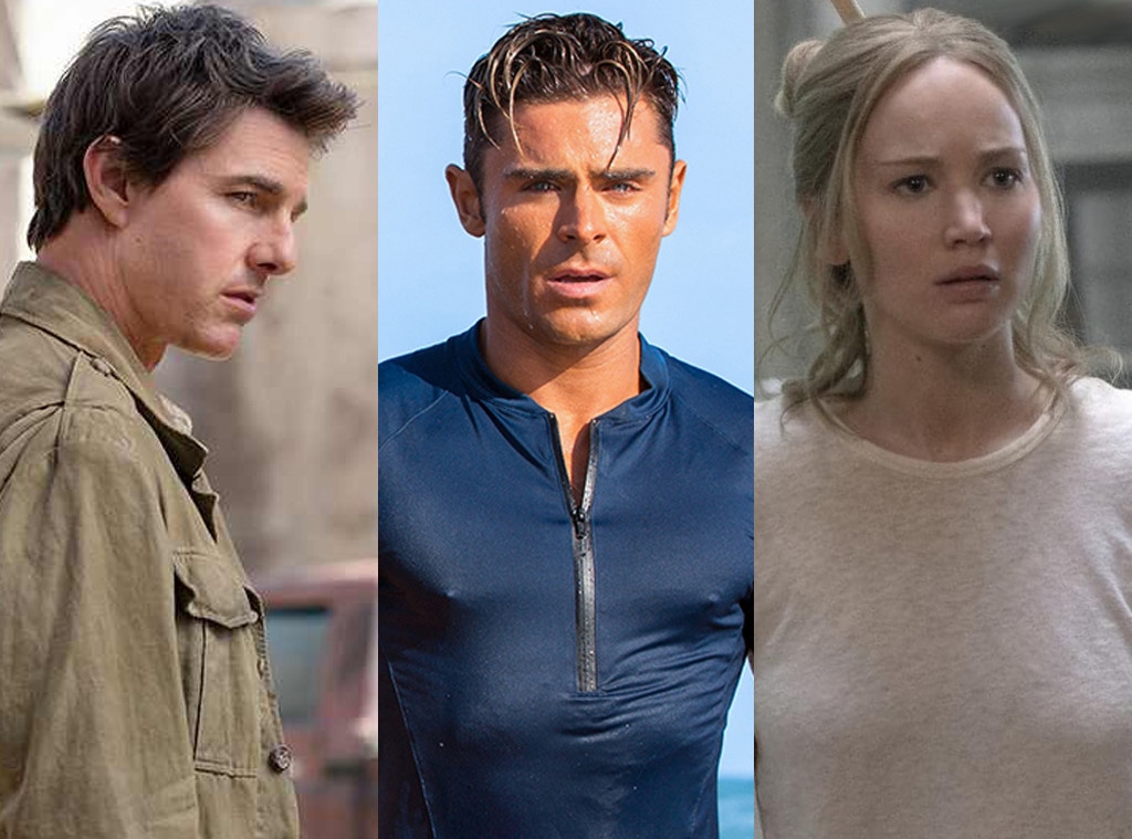The Mummy, Tom Cruise, Jennifer Lawrence, Mother, Zac Efron, Baywatch, 2018 Razzies
