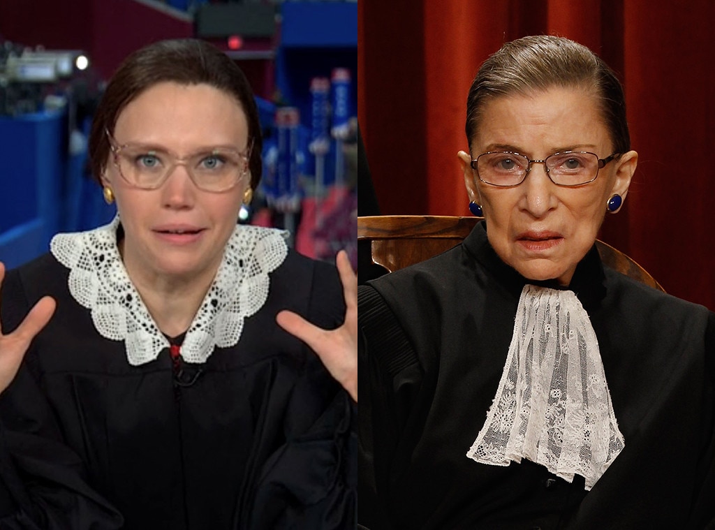 Kate Mckinnon As Ruth Bader Ginsburg From How It Feels To Be