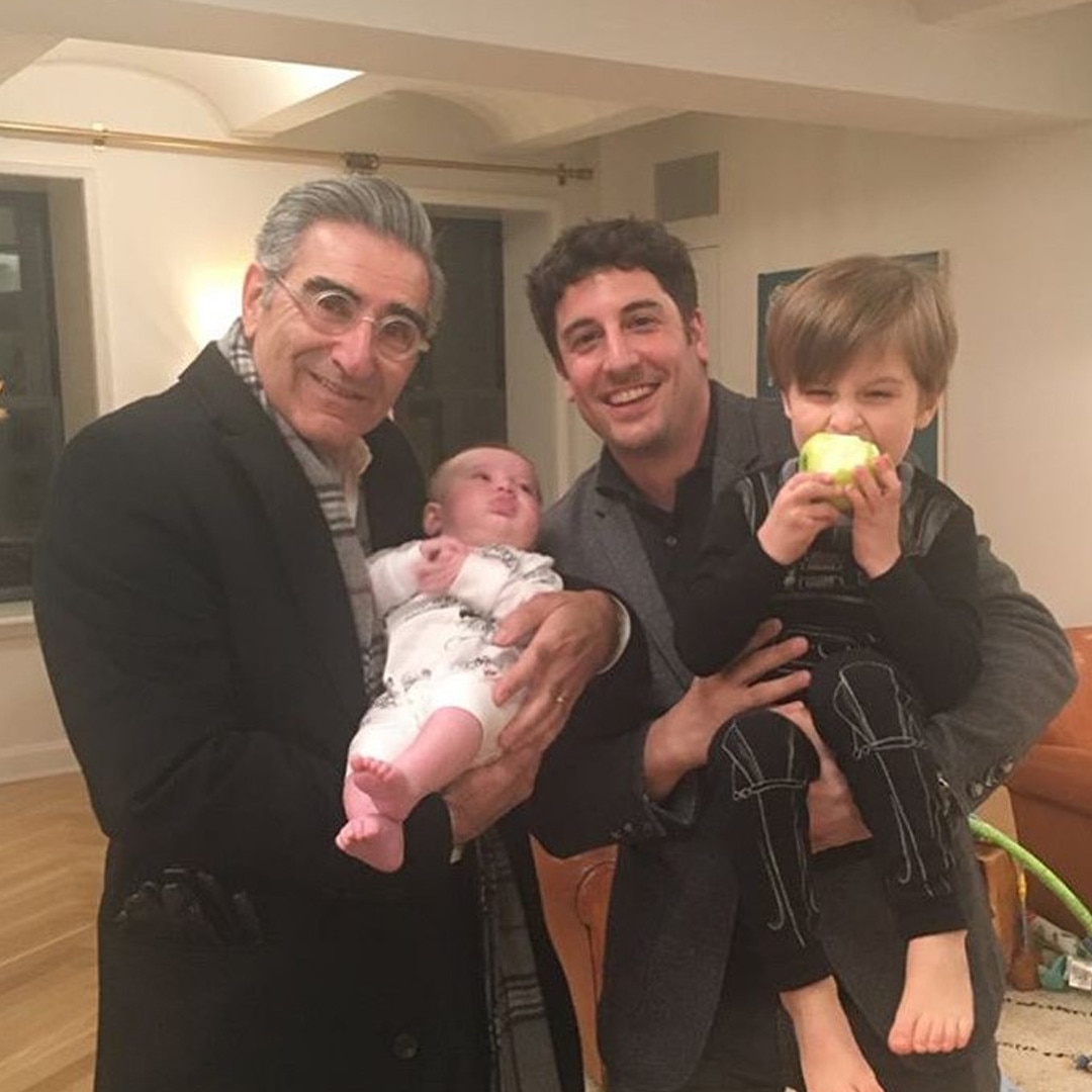 Jason Biggs Reunites With American Pie Dad Eugene Levy