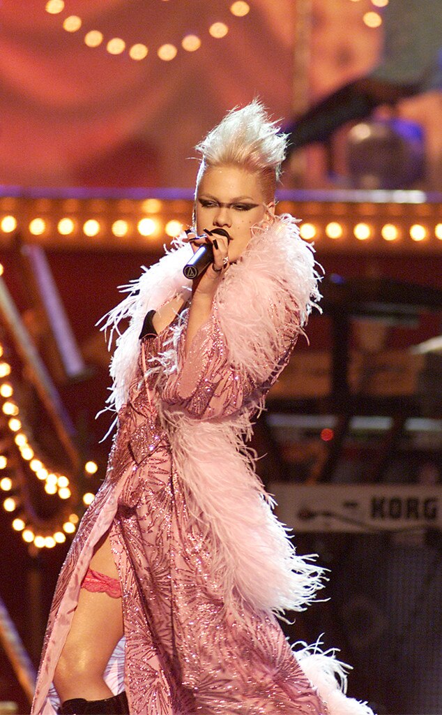 Pink from 2018 Grammy Nominees' First Performances E! News