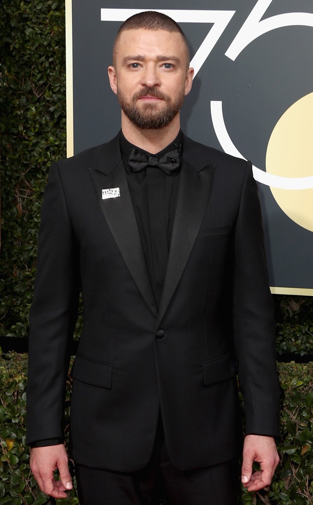 Justin Timberlake, 2018 Golden Globes
