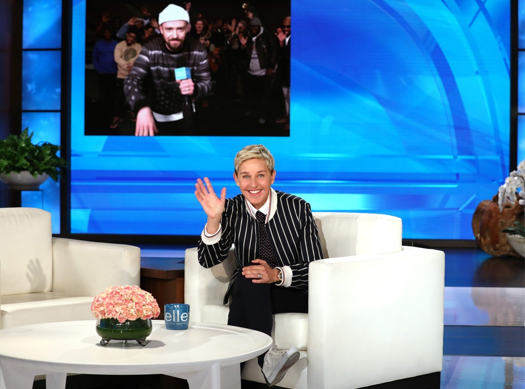 Ellen DeGeneres, Justin Timberlake