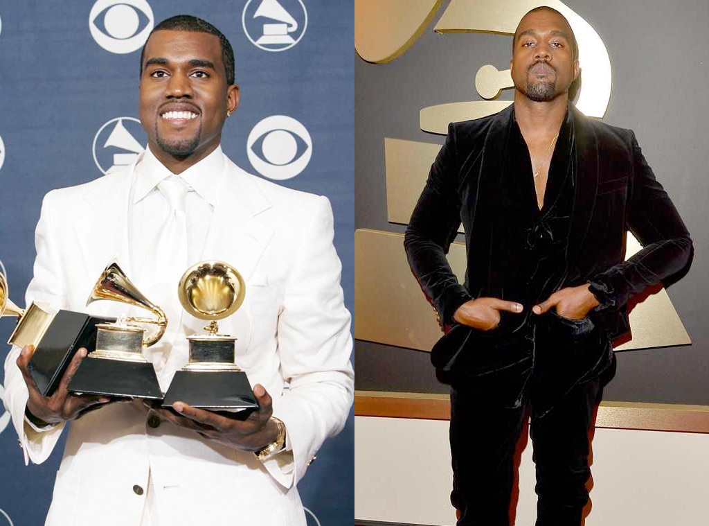 Kanye West from Grammy Awards See the Stars Then & Now E! News