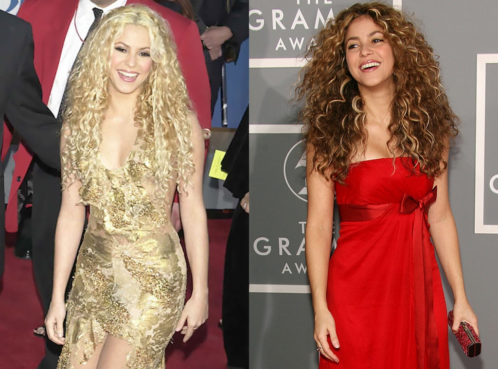Shakira from Grammy Awards See the Stars Then & Now E! News