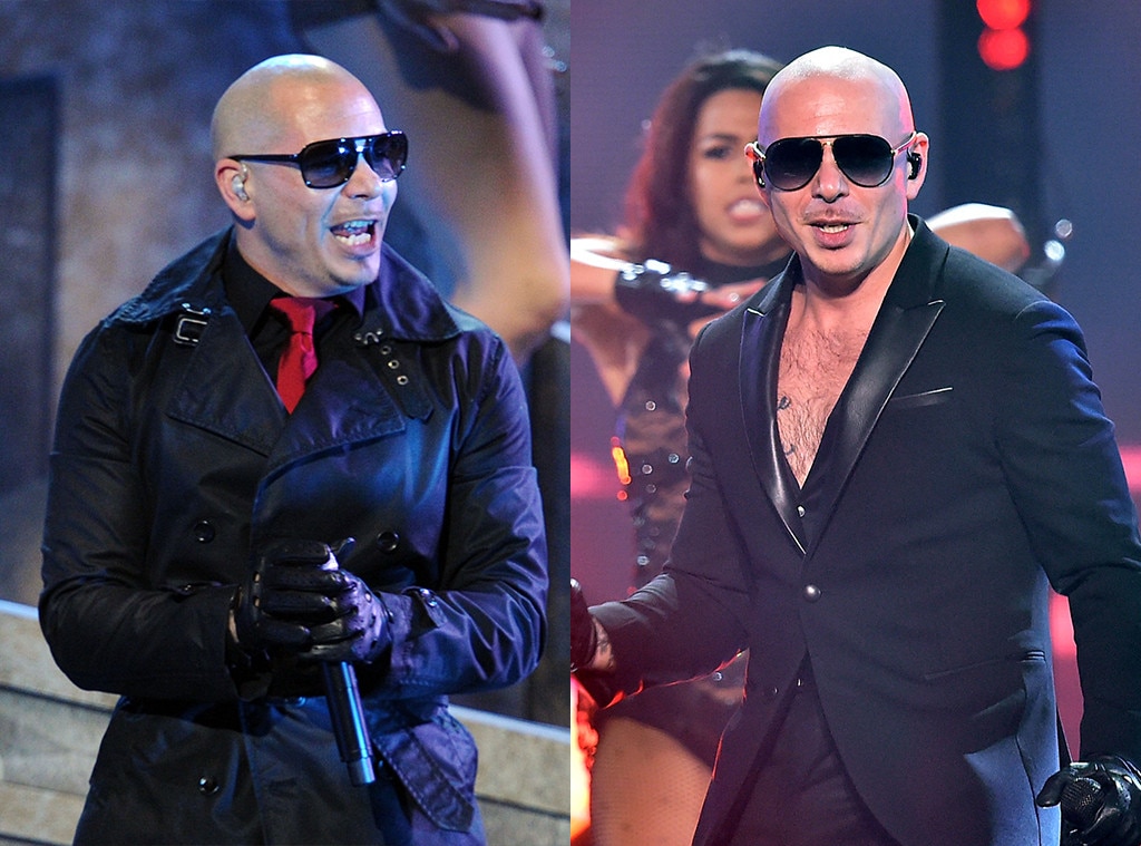 Pitbull from Grammy Awards See the Stars Then & Now E! News