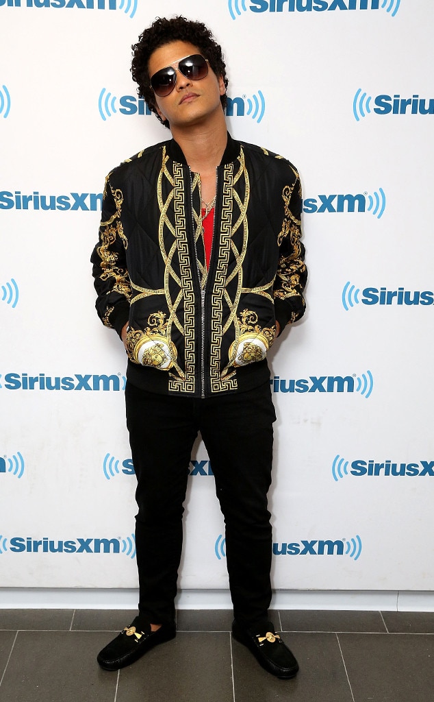 24 Karat Magic from Bruno Mars' Red Carpet Style Evolution | E! News