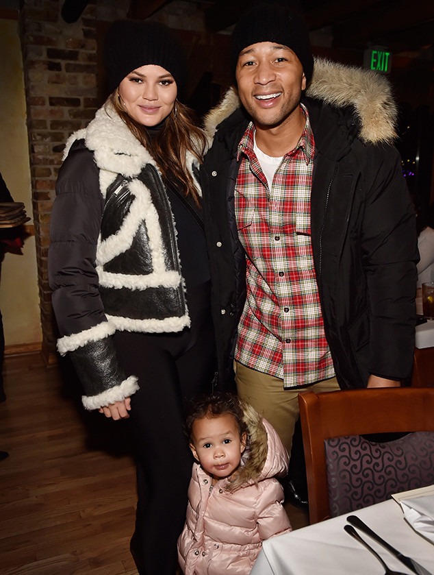 Chrissy Teigen, John Legend, Luna