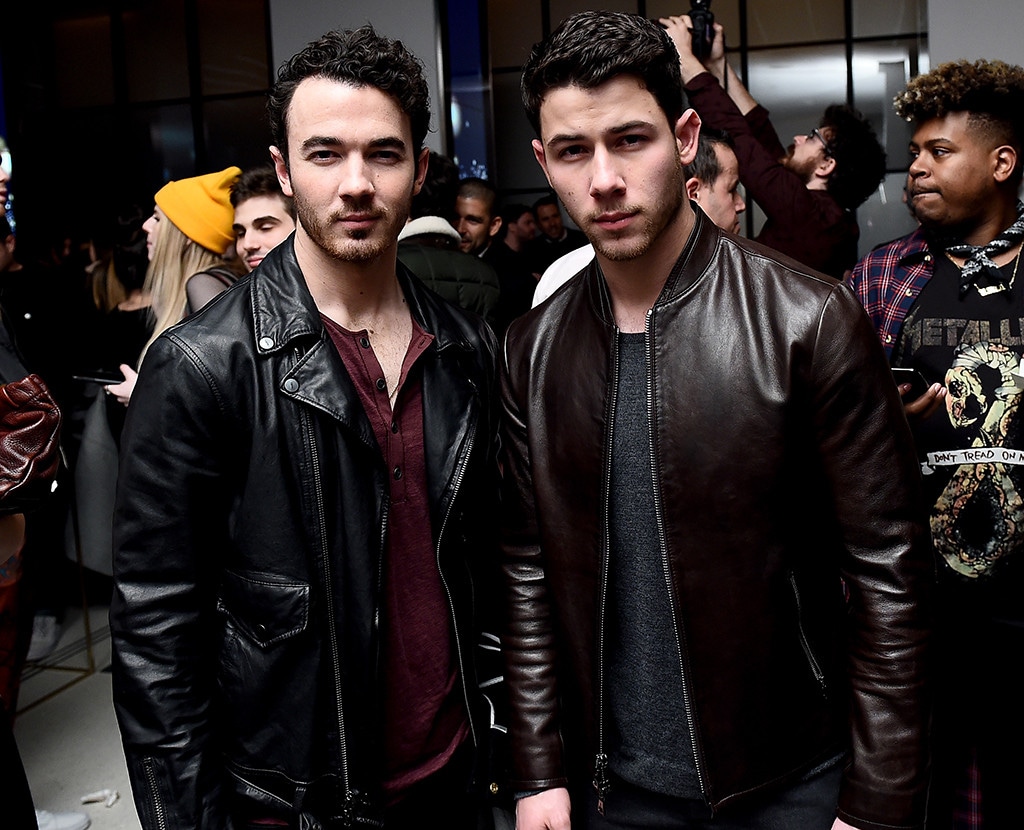 Kevin Jonas, Nick Jonas, Republic Records, Pre-Grammy Party, 2018 Grammys