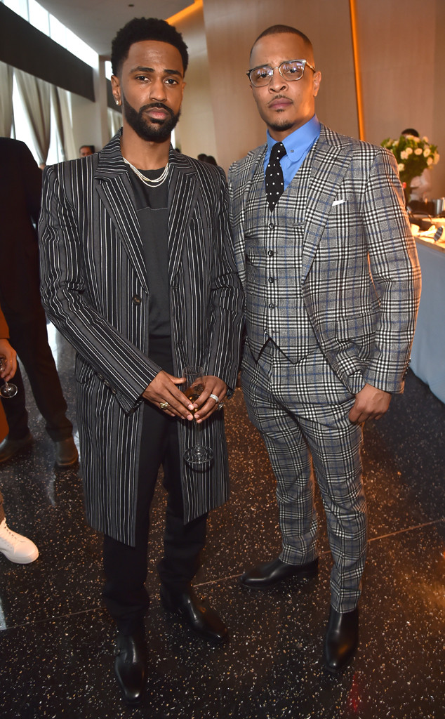 Big Sean and T.I. from Grammys 2018 Pre-Party Pics | E! News