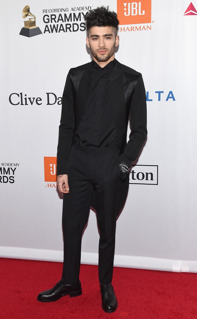 Zayn Malik From Stars At Clive Davis Pre Grammys 2018 Party Honoring 