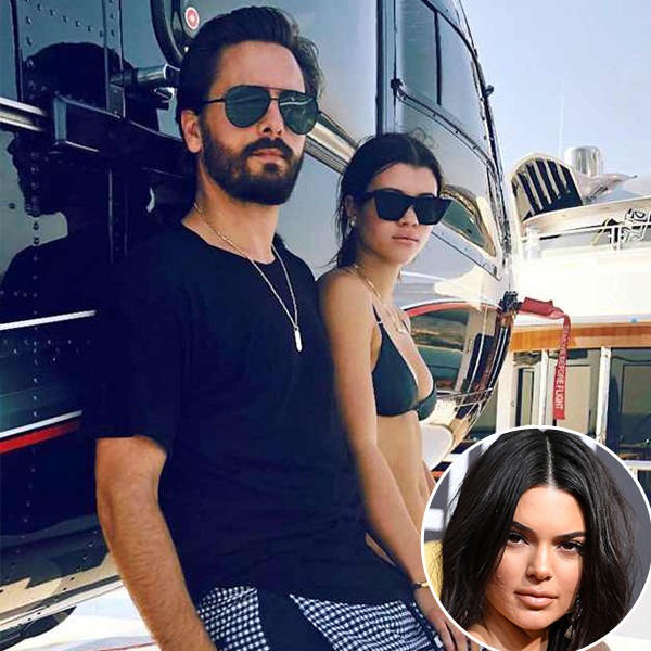 Kendall Jenner Alfineta Scott Disick E Sofia Richie No