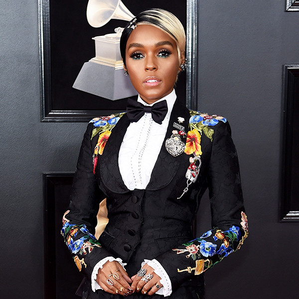Janelle Monae Spotlights Time's Up Movement at 2018 Grammys - E! Online ...