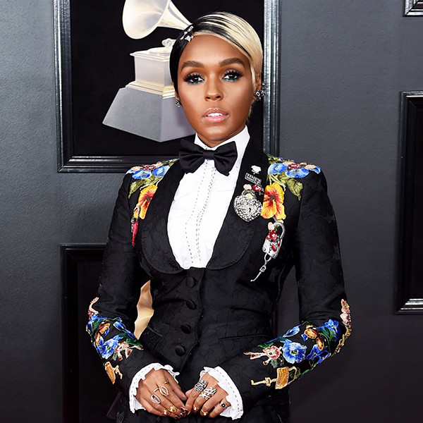 Janelle Monae Spotlights Time's Up Movement at 2018 Grammys E! Online