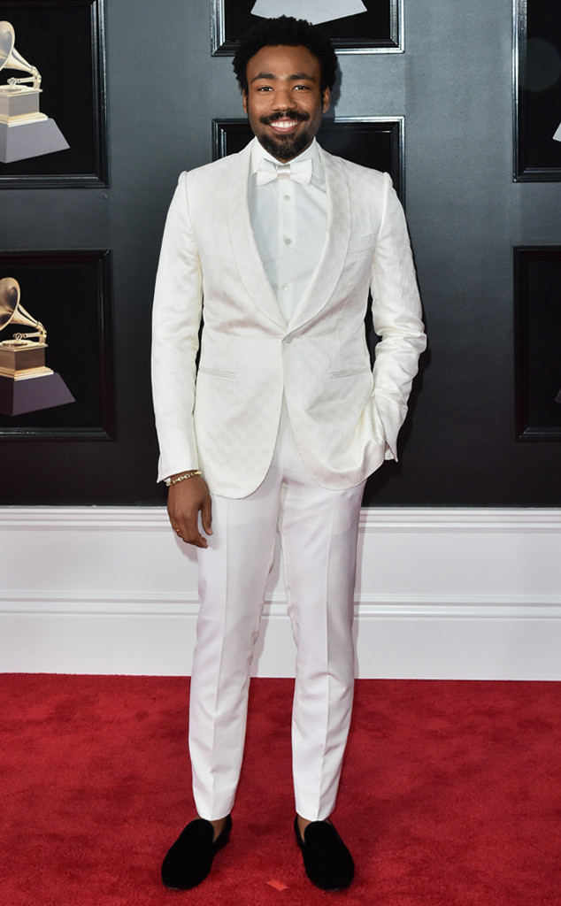 Childish Gambino, Donald Glover, 2018 Grammy Awards, Red Carpet Fashions