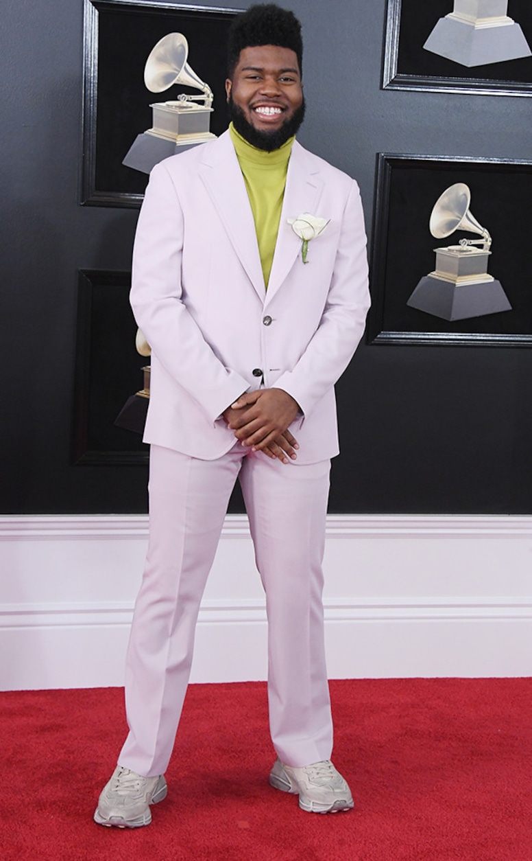 Khalid, 2018 Grammy Awards, Red Carpet Fashions
