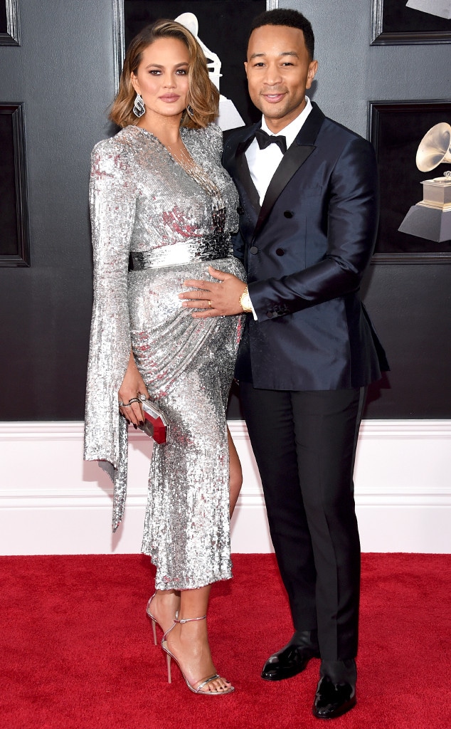 Chrissy Teigen, John Legend, 2018 Grammy Awards, Couples