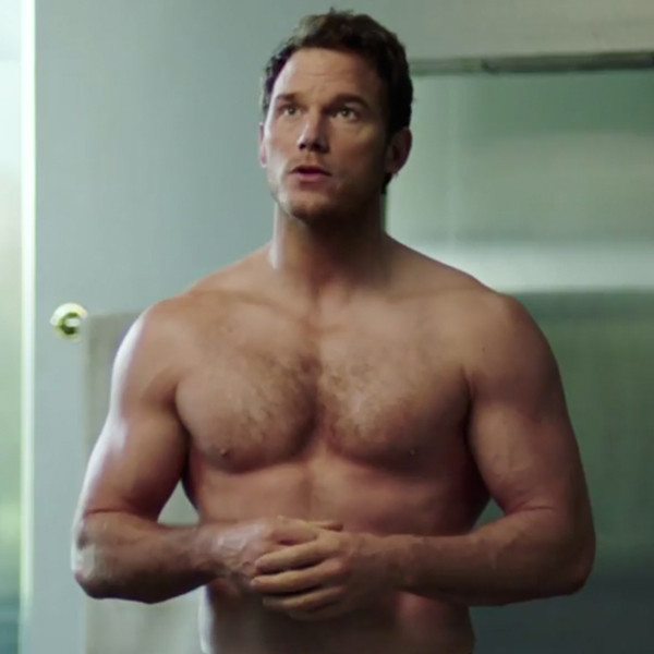 Shirtless Chris Pratt Flexes His Muscles in Super Bowl Commercial