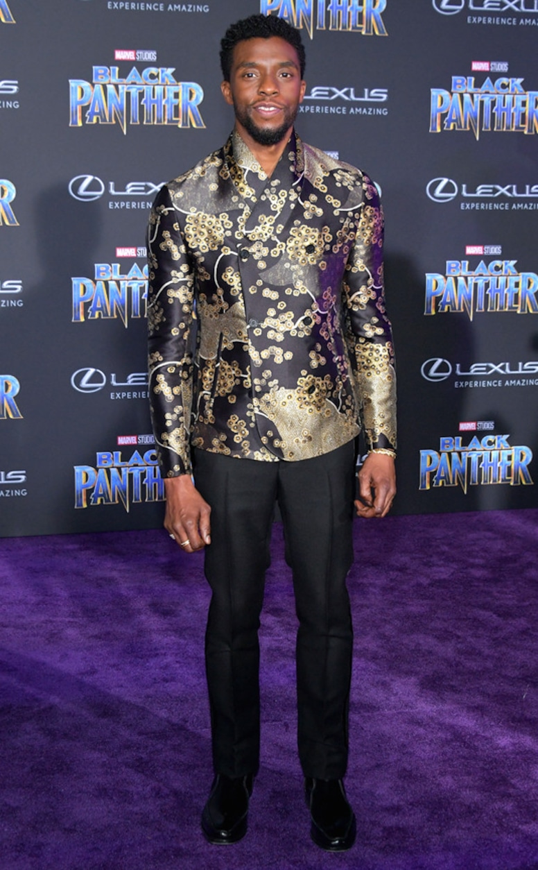 Chadwick Boseman, Black Panther premiere