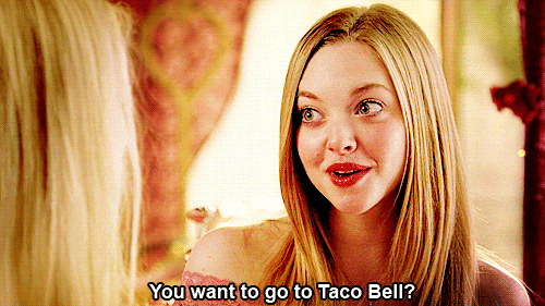 Mean Girls, Taco Bell, GIF