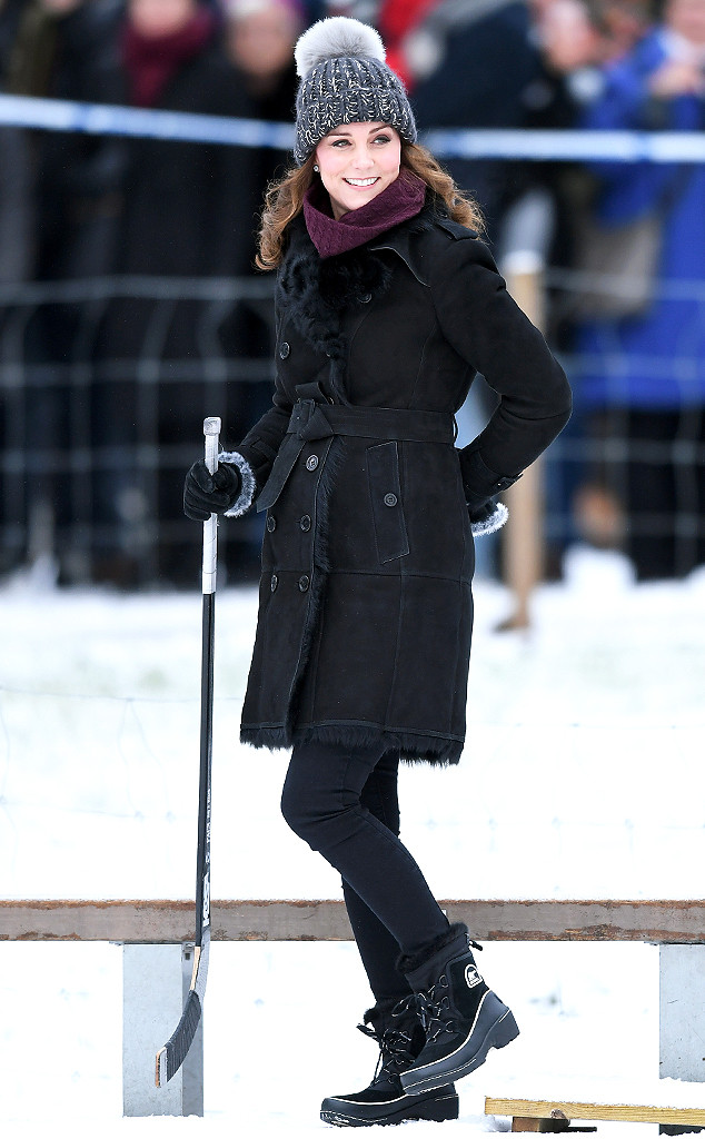 kate middleton winter casual style