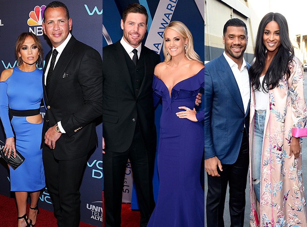 Jennifer Lopez, Alex Rodriguez, Carrie Underwood, Ciara