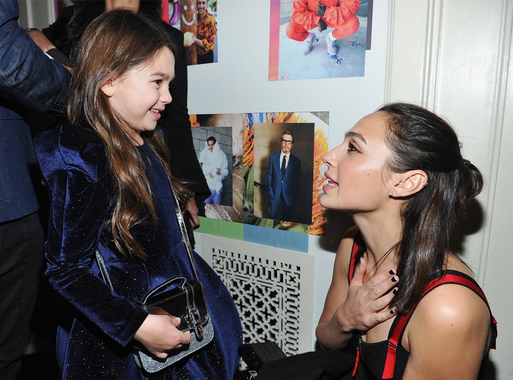 Brooklynn Prince, Gal Gadot, W Magazine, 2018 Golden Globes Party Pics