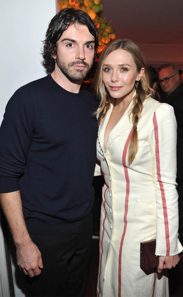 Robbie Arnett & Elizabeth Olsen from Golden Globes 2018 ...