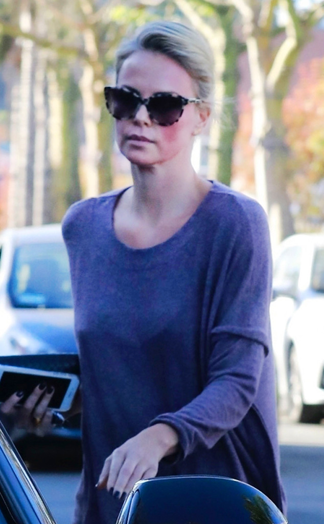 You'll Want to Live in Charlize Theron's $50 Weekend Sweater