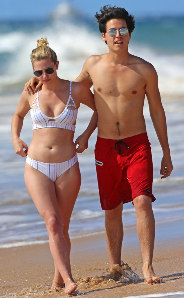 Lili Reinhart Body Type One Celebrity - Cole Sprouse Physique