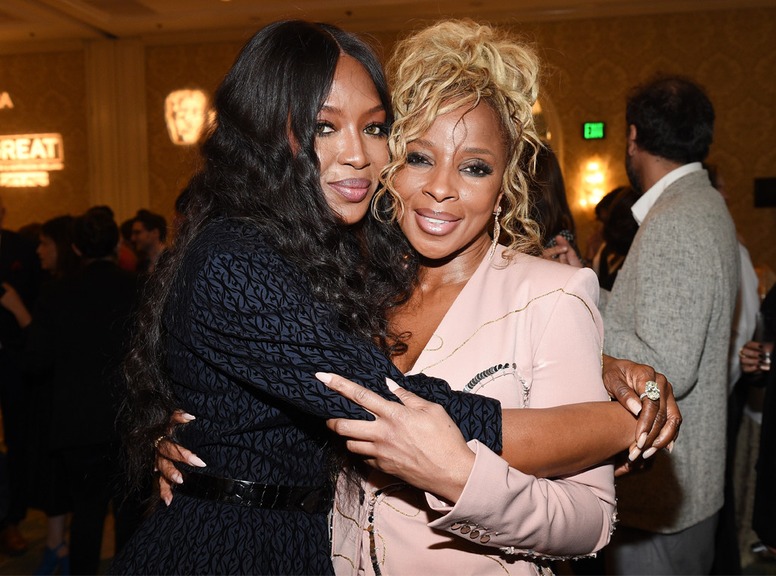 Naomi Campbell, Mary J. Blige, BAFTA LA Tea Party