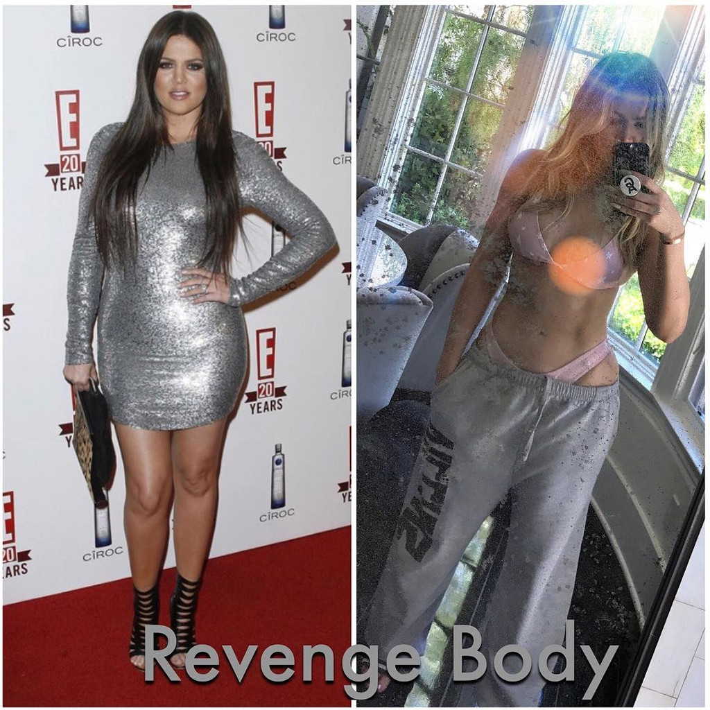 Khloe Kardashian Shares More Before and After Pics of Her Physical  Transformation