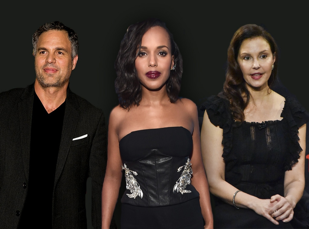 Mark Ruffalo, Kerry Washington, Ashley Judd