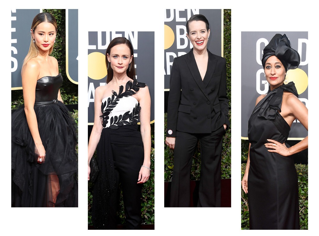 ESC: Golden Globe Awards, Black Dresses