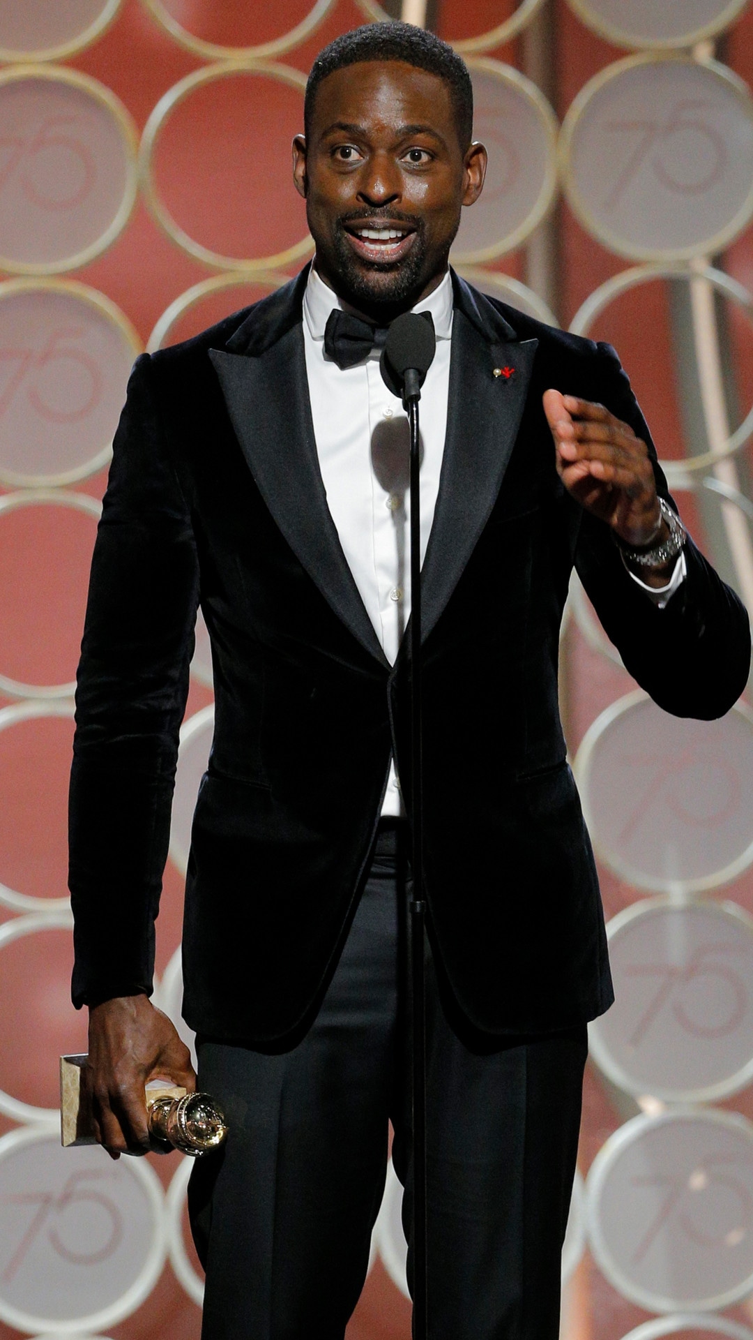 Sterling K. Brown, 2018 Golden Globes, Winners