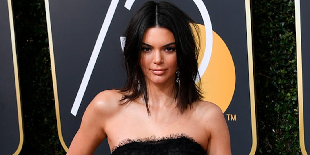 Kendall Jenner Stuns in Giambattista Valli Back Gown at Golden Globes Kendall Jenner Stuns in Giambattista Valli Back Gown at Golden Globes