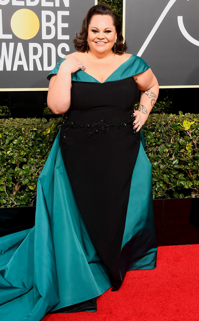 Keala Settle, 2018 Golden Globes, Red Carpet Fashions