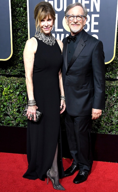 Steven Spielberg, Kate Capshaw, 2018 Golden Globes, Couples