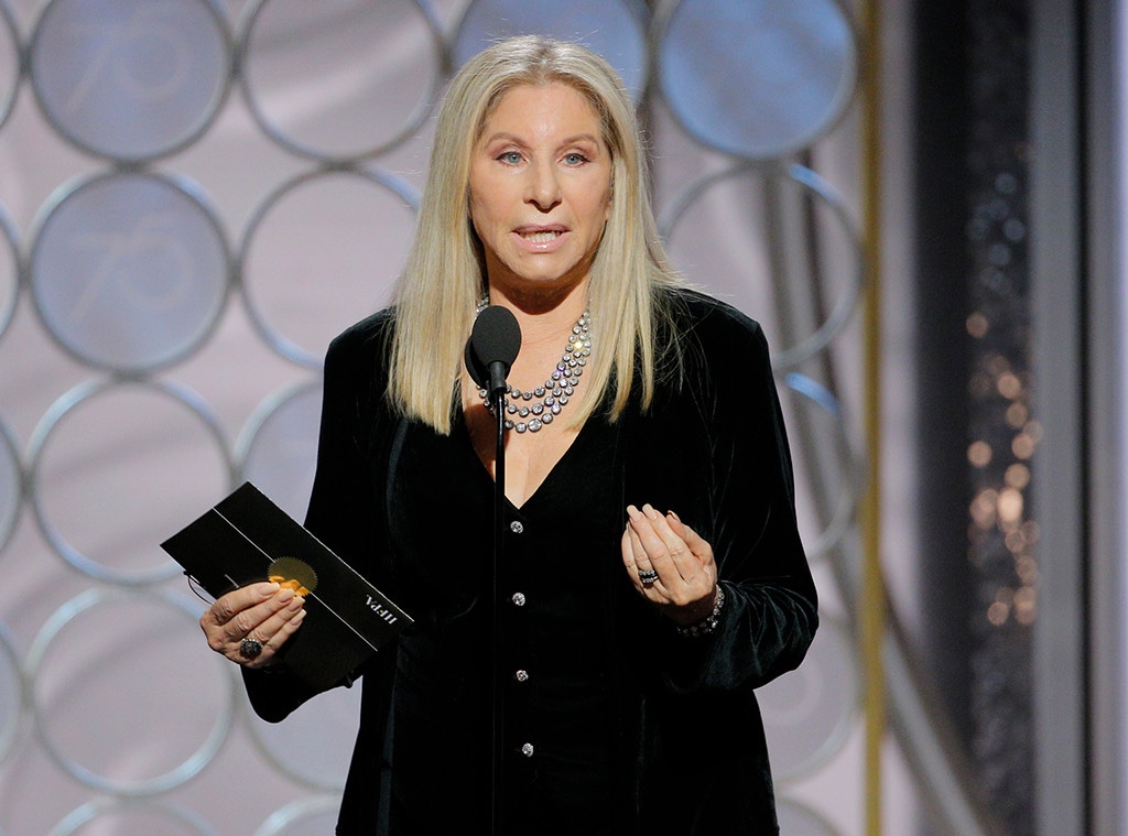 Barbara Streisand, 2018 Golden Globes