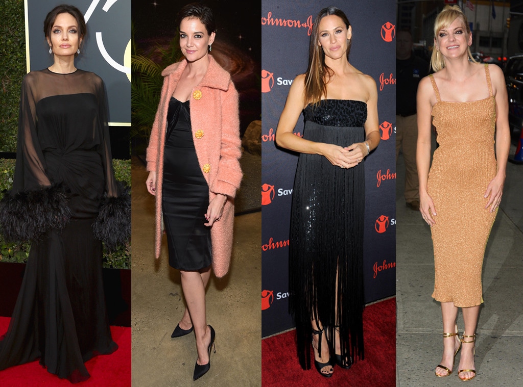 Angelina Jolie, Katie Holmes, Jennifer Garner, Anna Faris