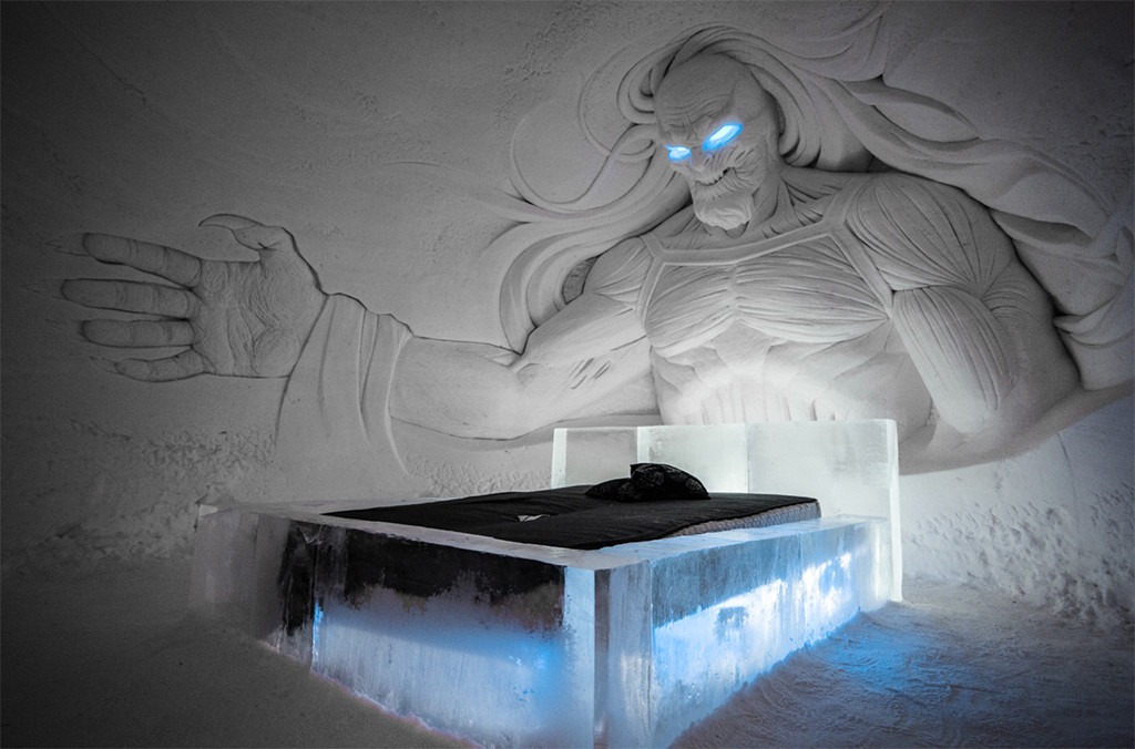 There S A Game Of Thrones Hotel In Finland It S Made Of Ice E