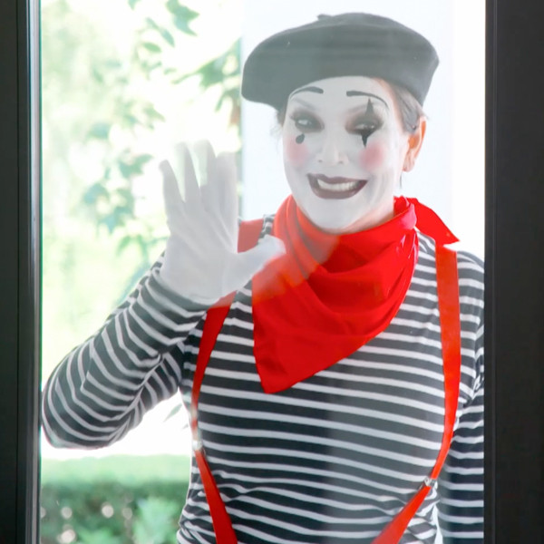 Kris Jenner Dressed as a Crazy Mime Will Make You Seriously LOL! | E! News